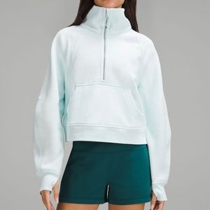 Lululemon scuba half zip funnel neck